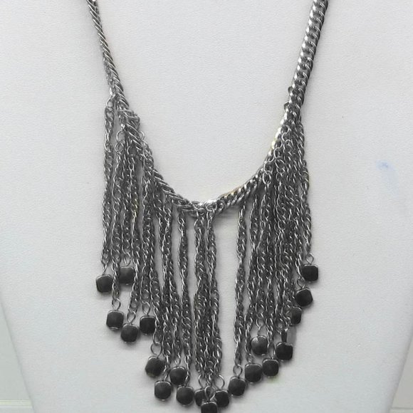 Target silver link chain with mini rope strands necklace - Picture 3 of 7